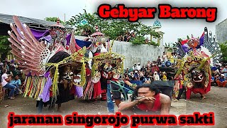 gebyar barong jaranan singorojo purwa sakti live pengatigan rogojampi. @Conz Laroz