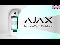 AJAX MotionCam Outdoor | Outdoor Motion Detector with Photographic Camera