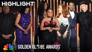 Abbott Elementary Wins Best Musical/Comedy Television Series | 2023 Golden Globe Awards on NBC