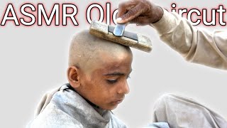 ASMR Fast hair Cutting With Barber Old [part 3]