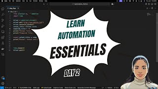 Day 2 - Learning Selenium and Python