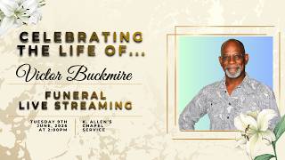 Celebrating the life of Victor Buckmire.
