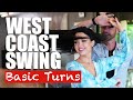 WEST COAST SWING Beginner Turns