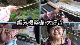 😍久々の編み機整備😍 ブラザー パリエちゃん｜I 💗 knitting machine maintenance (Brother KH851)