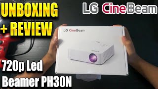 PROYECTOR LG CINEBEAM PH30N UNBOXING + REVIEW