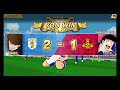 【たたかえドリームチーム】実況 1420 技日本対決！箱林にfw島津！vs boxzo green 【captain tsubasa dream team】