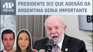 Lula defende entrada da Argentina nos Brics; Amanda Klein e Beraldo analisam