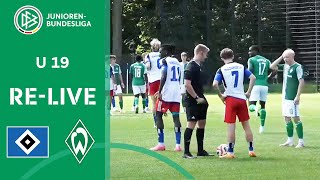 Hamburger SV U 19 - Werder Bremen U 19 | RE-LIVE | A-Junioren-Bundesliga 2023/24