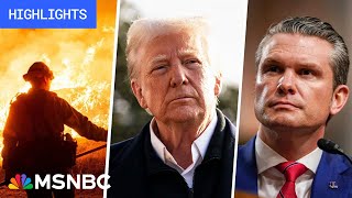 Eliminating FEMA, health researchers alarmed: Trump’s First 100 Days — Day 5 | MSNBC Highlights