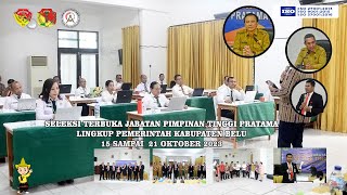 Selter JPTP Lingkup Pemkab Belu Tahun 2023 | Badan Kepegawaian Daerah Provinsi NTT