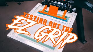 The Best Squeegee You Can Get?! | EZ GRIP | SCREEN PRINTING