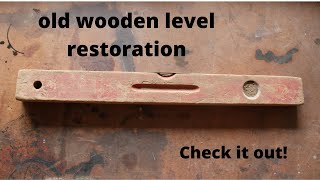 Wooden level restoration