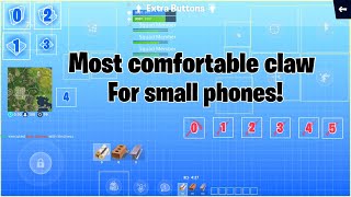 best fortnite mobile hud for small phones iphones and iphone plus - best hud layout for fortnite mobile