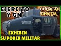 ANTE LA VIOLENCIA EN SINALOA EJERCITO EXHIBE SU PODER EN EXPO MILITAR.🐴🐴🐴