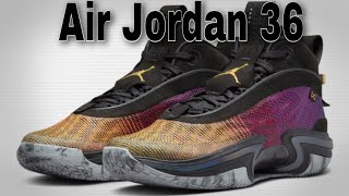 Upcoming Air Jordan 36 “Sunset” Release date 2nd week January 2022