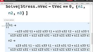 Lecture 12 Mathematica Tutorial Matrix Operations