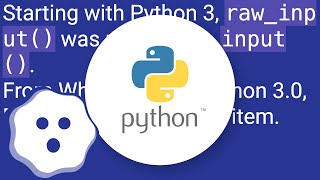 How do I use raw_input in Python 3?