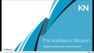 KaiNexus Demo 2024 - Continuous Improvement Software