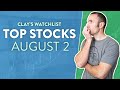 Top 10 Stocks For August 02, 2022 ( $GOVX, $AEMD, $VRAX, $MULN, $AMC, and more! )