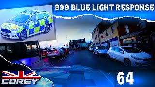 999 Blue Light Run | Police Driver Training | Unique POV |