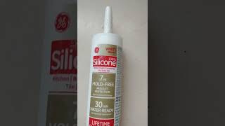 silicone caulking should be used asap