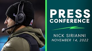 Nick Sirianni: “We’ll Get Better From This” | Philadelphia Eagles Press Conference