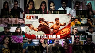 ANTIM: The Final Truth - Official Trailer Powerful Reaction Mashup | Salman Khan | Aayush Sharma |