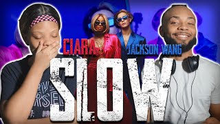 FIRST TIME REACTING TO Jackson Wang & Ciara - Slow