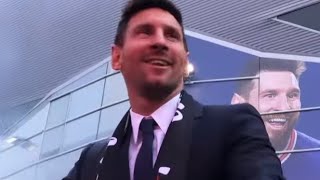 Messi Presentation at Paris PSG | Messi PSG presentation
