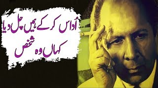 Kahan Wo Shakhs | Qateel Shifai Poetry | Best Urdu ghazal | Urdu Poetry Studio
