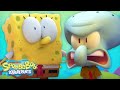 Squidward's Top 25 Most Savage Moments on Kamp Koral 💀 | SpongeBob