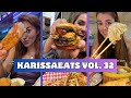 Only Eating Movie Theatre Food for a Full Day! + Street Food in NYC -KarissaEats Compilation Vol. 32