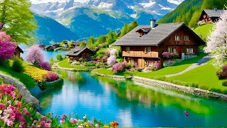 Most Beautiful Village In Switzerland🇨🇭Oberried am Brienzersee _ Brienz Lake