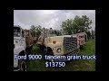 premium older tractors and trucks auction results