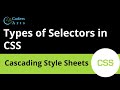 4. Types of Selectors in CSS | CSS Tutorial For Beginners
