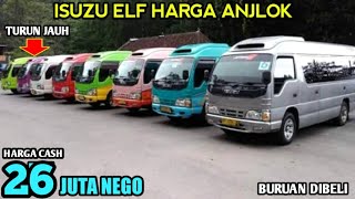 HARGA ISUZU ELF MINIBUS BEKAS HANYA 26 JUTA MASIH BISA NEGO MURAH COCOK UNTUK TRAVEL