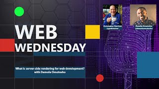 What is server-side rendering for web development?
