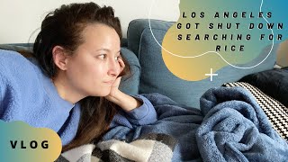 LA Shut Down - Searching for Rice (Day in the life of a city on lock down)| Friedia