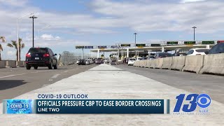 Imperial County officials ask CBP to reduce border wait times