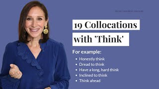 19 English Collocations with Think | A Smart Way to Boost Vocabulary & English Fluency