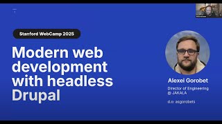 Modern web development with headless Drupal