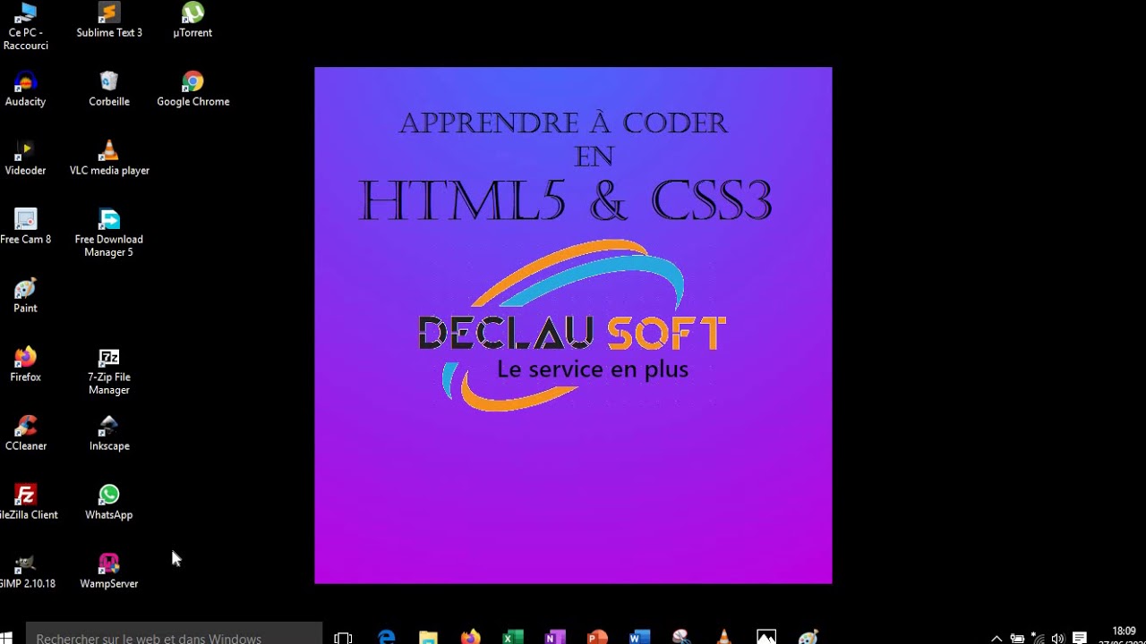 Apprendre HTML 5 & CSS 3 - YouTube