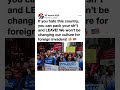 Immigration Debate Sparks Massive Reactions 🇺🇸🔥