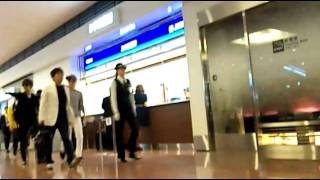 [FANCAM]110514 @ haneda airport