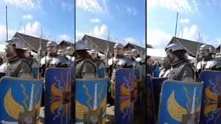 Augusta Raurica 2014 - Römische Legionäre marschieren ...