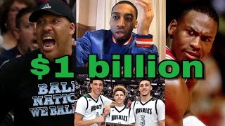 LaVar Ball Talks Beating Michael Jordan, $1 Billion Shoe Deal for Sons lamelo ball