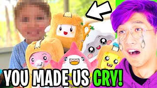 LANKYBOX REACTS TO *YOU* OPENING MERCH!! (PLUSHIES, MYSTERY BOX RARES, MERCH POSTERS, & MORE!)