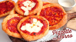 PIZZETTE ROSSE del FORNO | Croccanti, filanti e proprio come quelle del fornaio! | Life\u0026Chiara