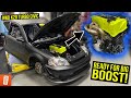 Building a Rear Wheel Drive, K20 Turbocharged Honda Civic EK Hatchback Race Car- Reassembly Part 2