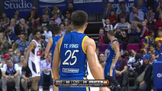 Reuben Te Rangi with 18 Points vs. Cairns Taipans